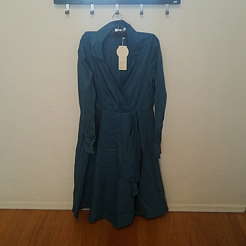 Blue dress